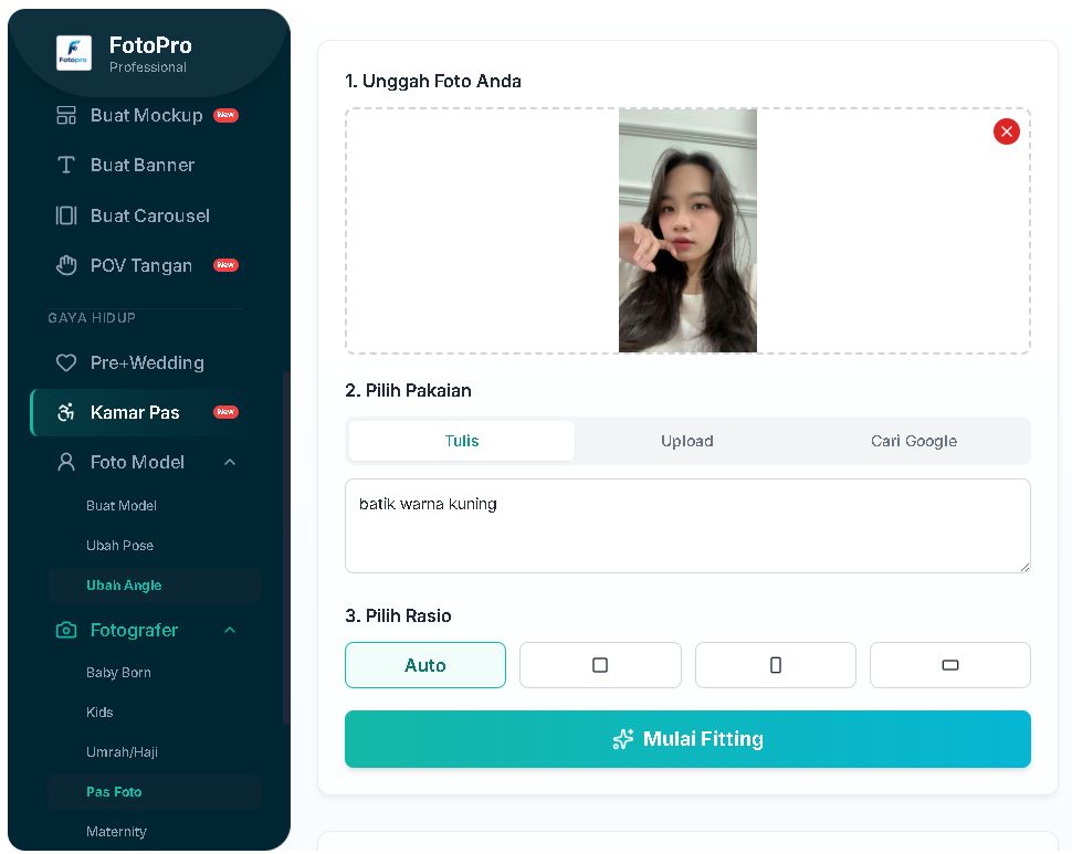 Contoh Foto Lawas Diperbaiki